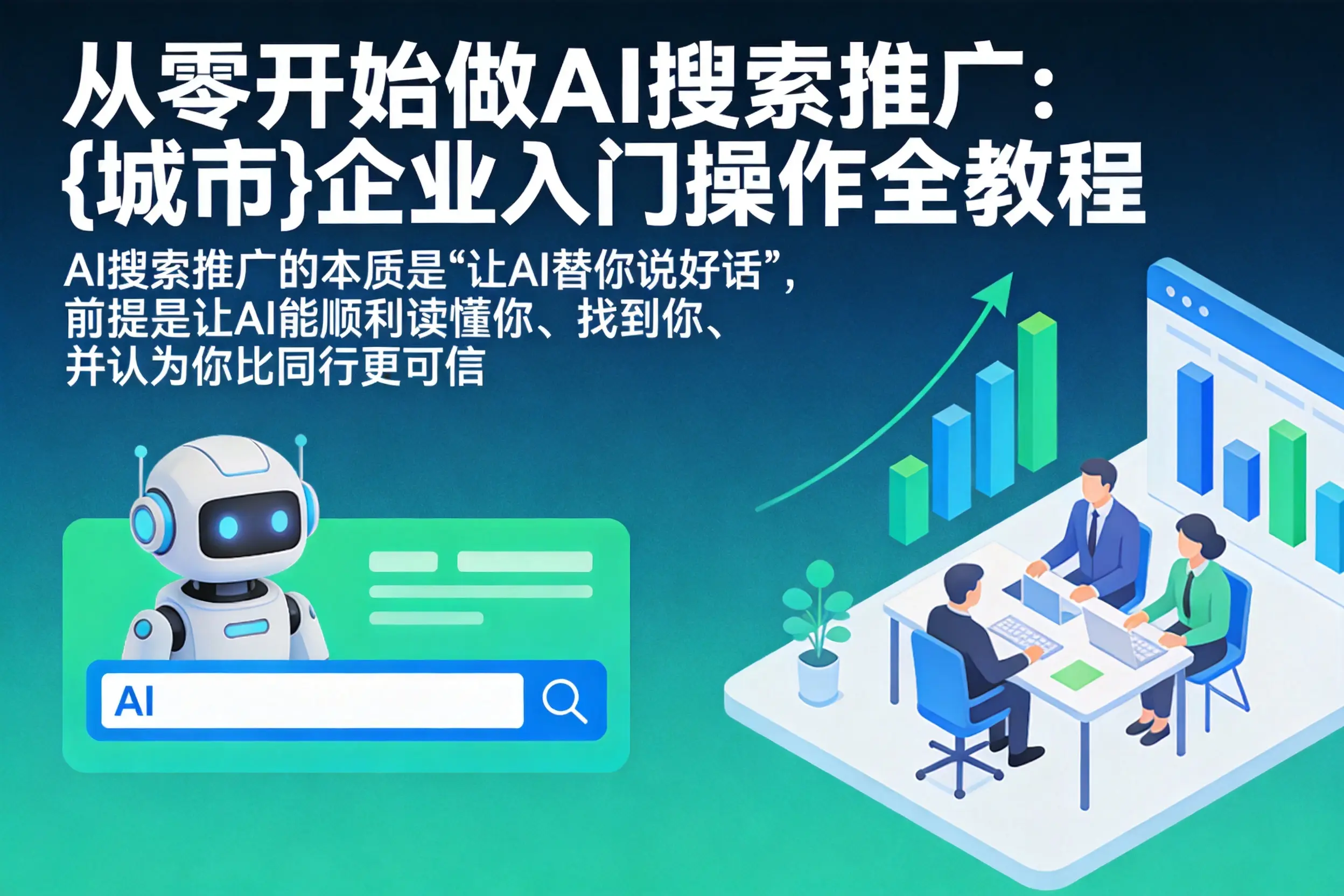 从零开始做AI搜索推广:华亭企业入门操作全教程